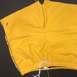 Nautica swimming trunks yellow